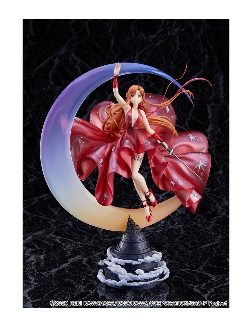 Sword Art Online PVC Statue 1/7 Asuna Crystal Dress Ver. 38 cm - Mondo  Action Figure