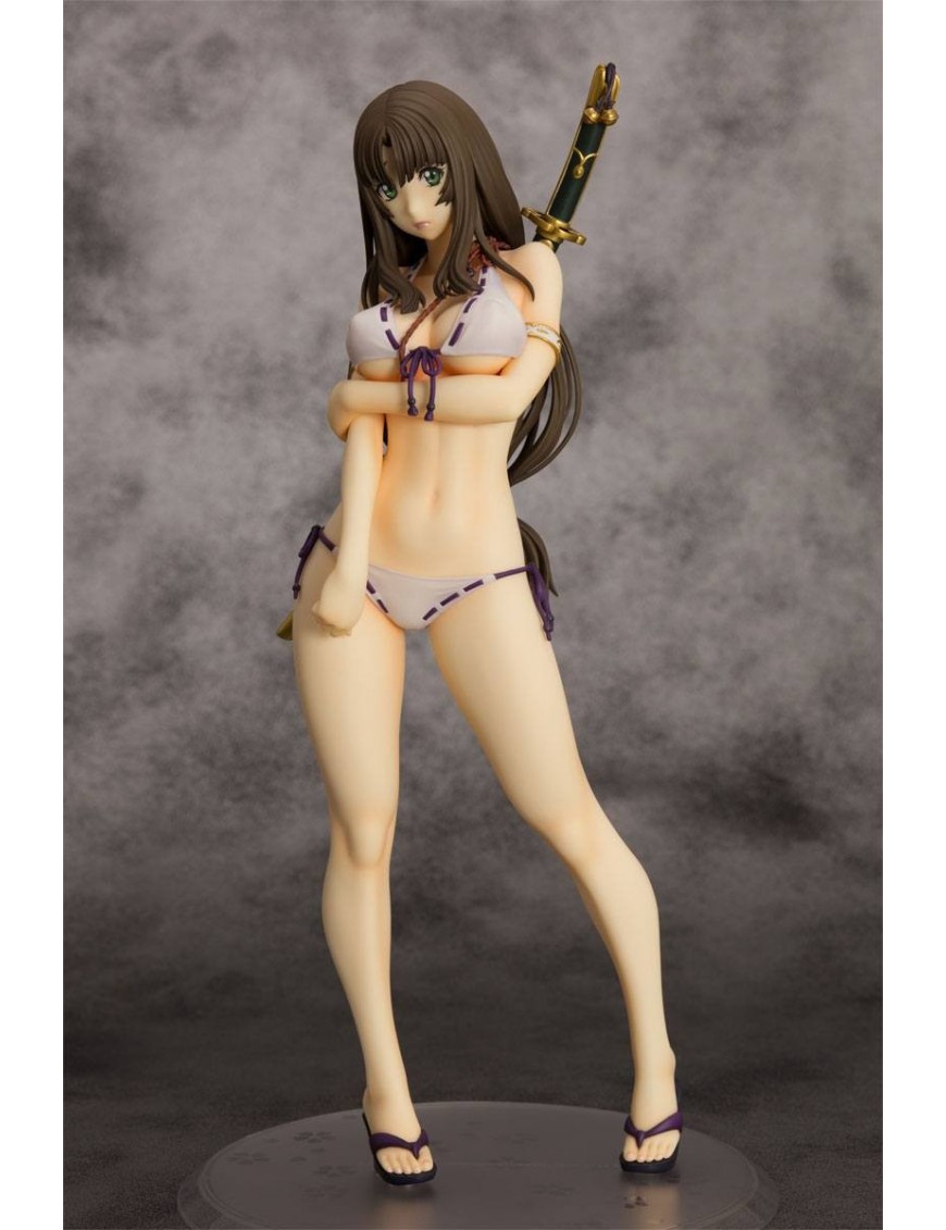 Queen's Blade Beautiful Fighters PVC Statue 1/6 Warrior Priestess Tomoe 2P Color Ver. 30 cm